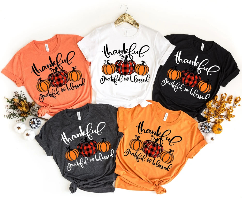 Buffalo Plaid Thanksgiving Family Shirt