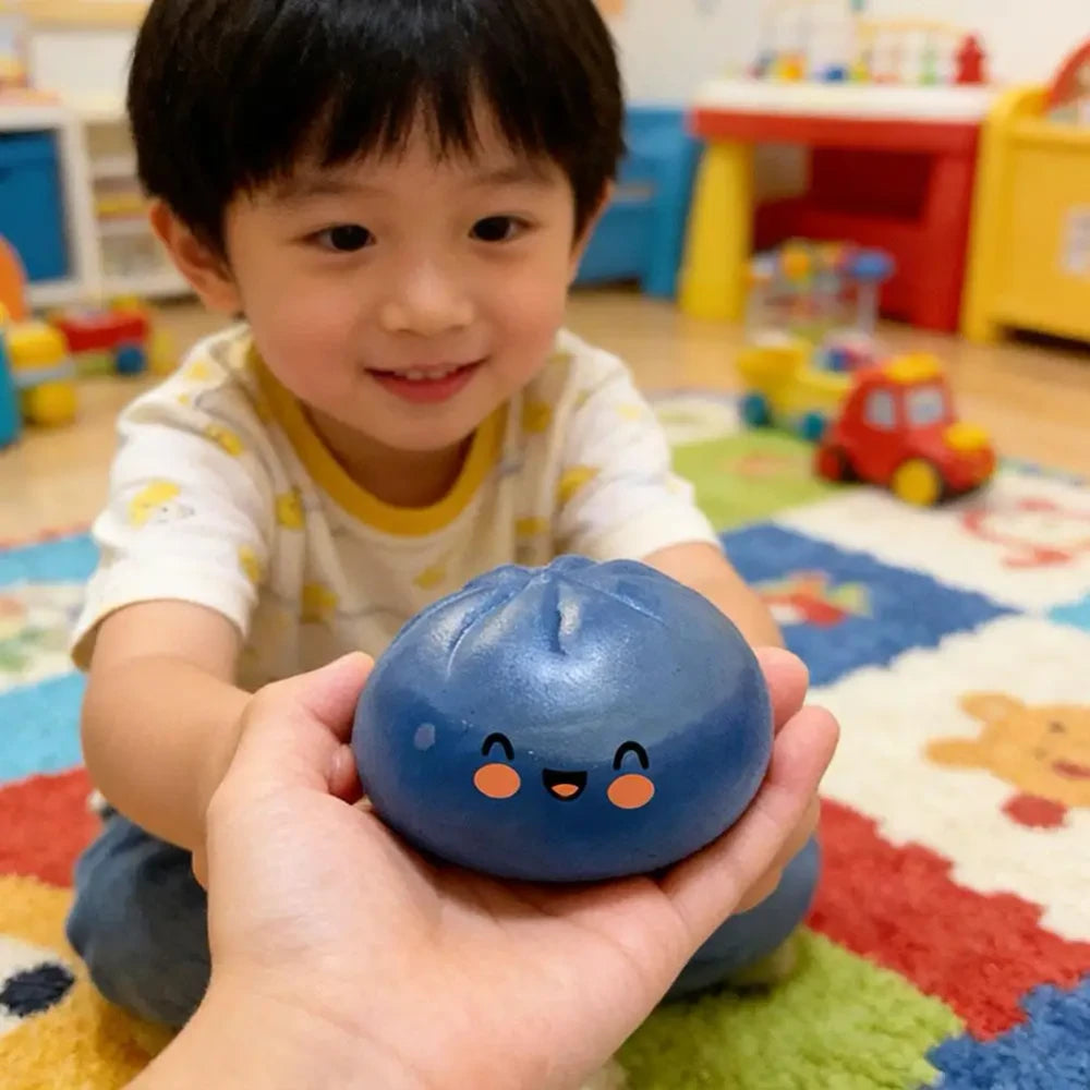 Squishy Steamed Bun Stress Toy