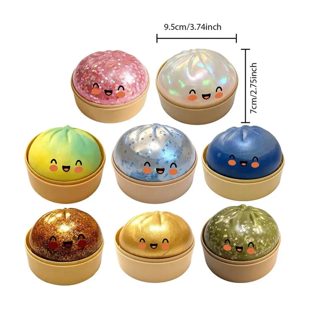 Squishy Steamed Bun Stress Toy