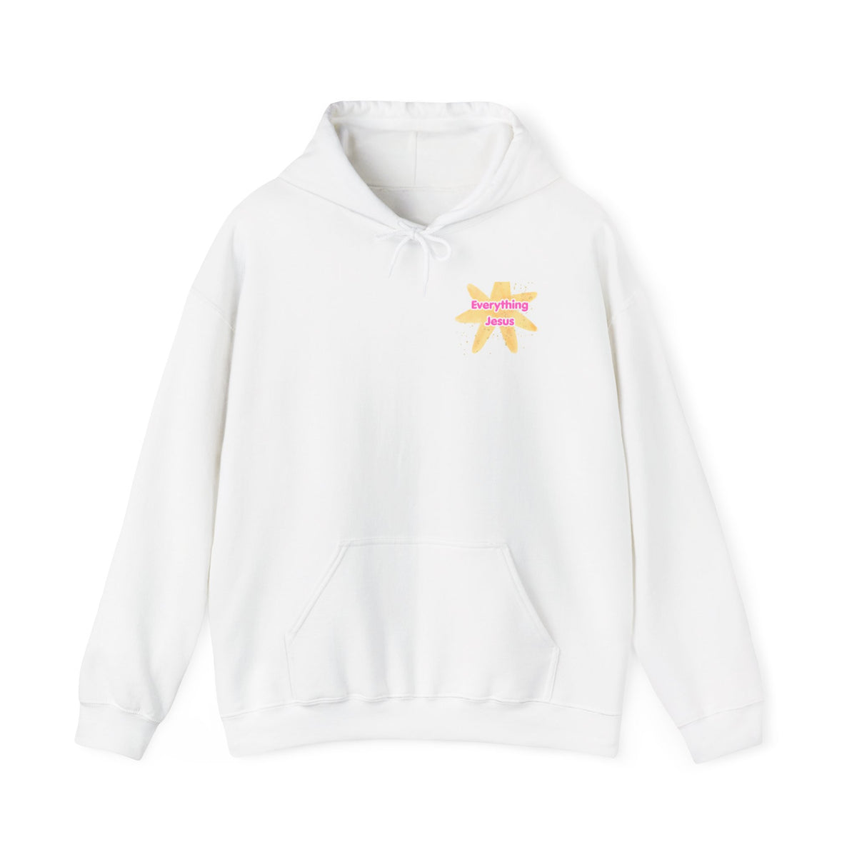 Sunshine Jesus Hoodie — 'Everything's Better With Jesus' Christian Faith Pullover